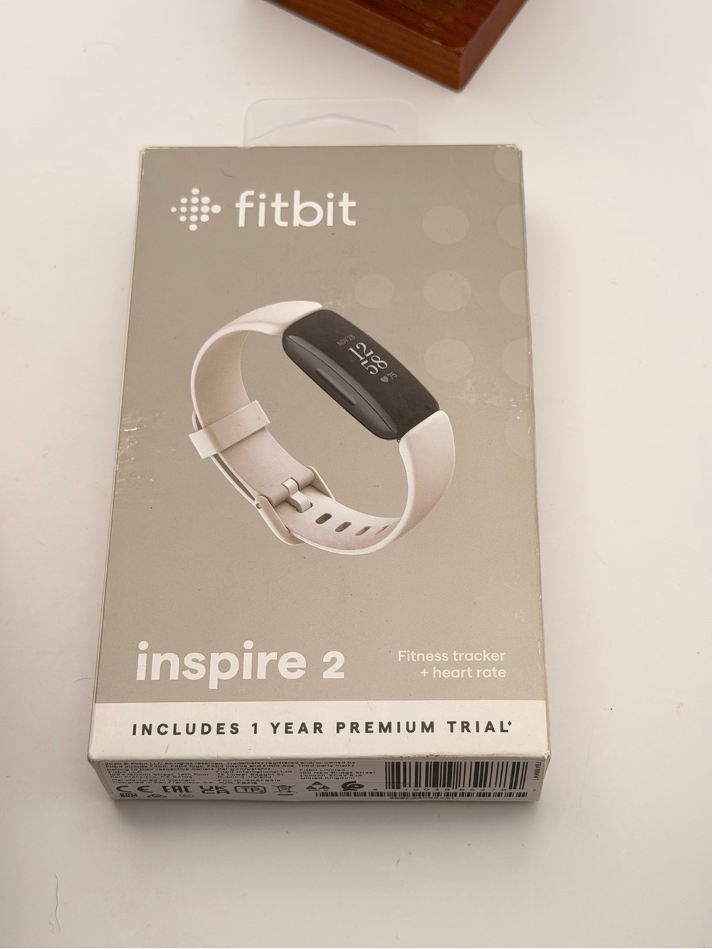 Fitbit Inspire 2, Full set, excellent, Charger included, Manuals, Box, Silver